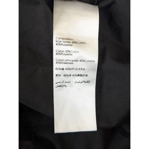 3:1 Phillip Lim Size 6 Flared Cut Out Jumpsuit Black Belted Short Sleeves - Picture 13 of 15